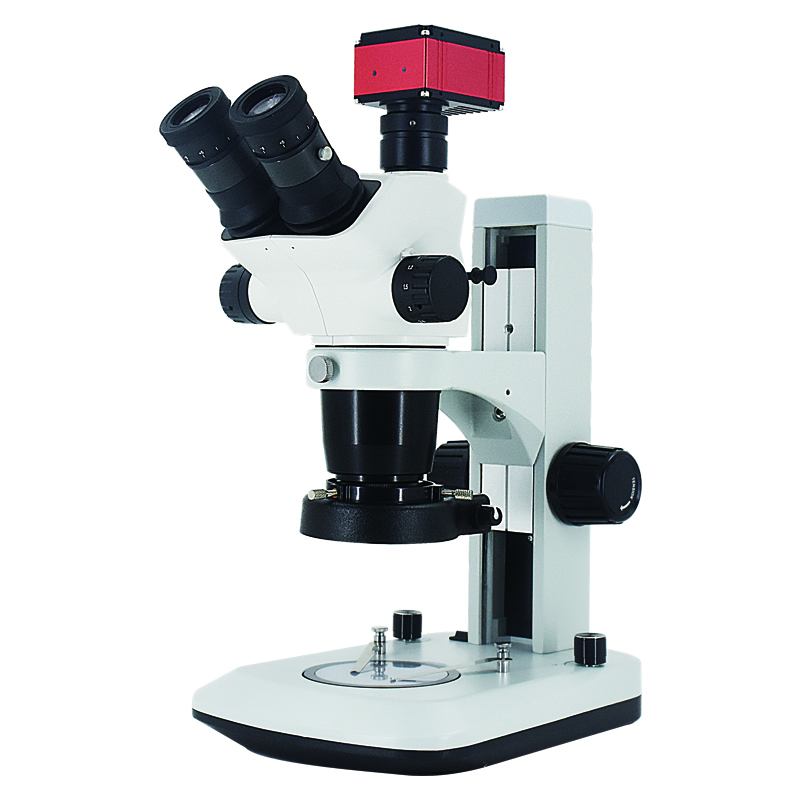 ZX500TR-2K/4K三目高清测量视频显微镜 带定格定倍0.67X-4.5X
