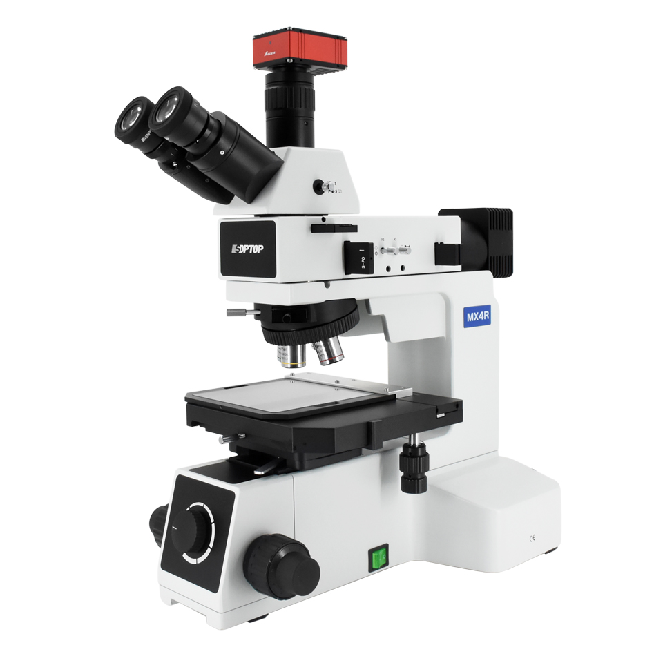 MX4R/RT微分干涉金相显微镜 标配4寸台 反射光源 选配透射光源